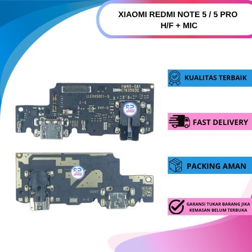 Flexible Konektor Charger / Papan Charger Redmi Note 5 / Note 5 Pro