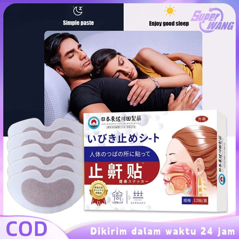 12pcs Anti Ngorok Saat Tidur Alat Dengkur Anti Ngorok Original Alat Agar Tidak Ngorok Alat Mendengku