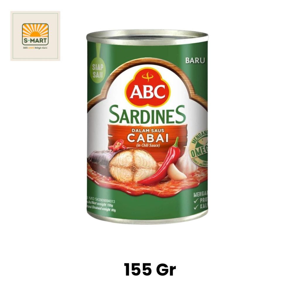 

ABC SARDINES SAUS CABAI 155G