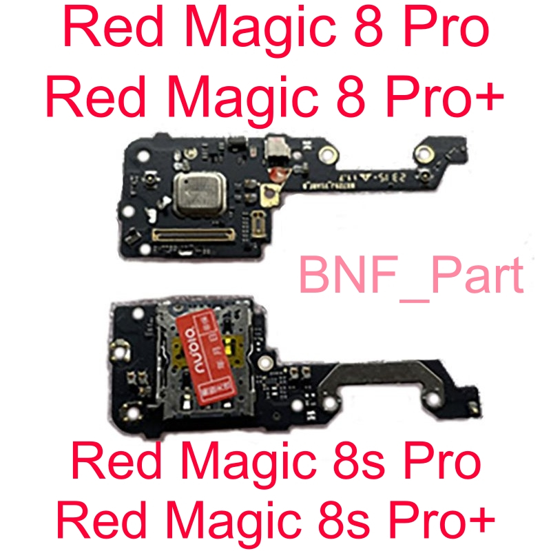 Board Konektor Sim - Microphone Mic Nubia Red Magic 8 Pro NX729J / Nubia Red Magic 8 Pro+ / Nubia Re