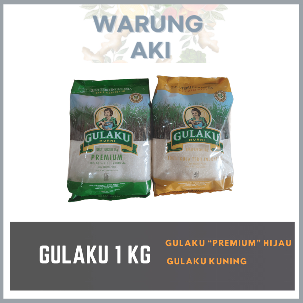 

Gulaku Premium Hijau & Gulaku Kuning 1 Kg