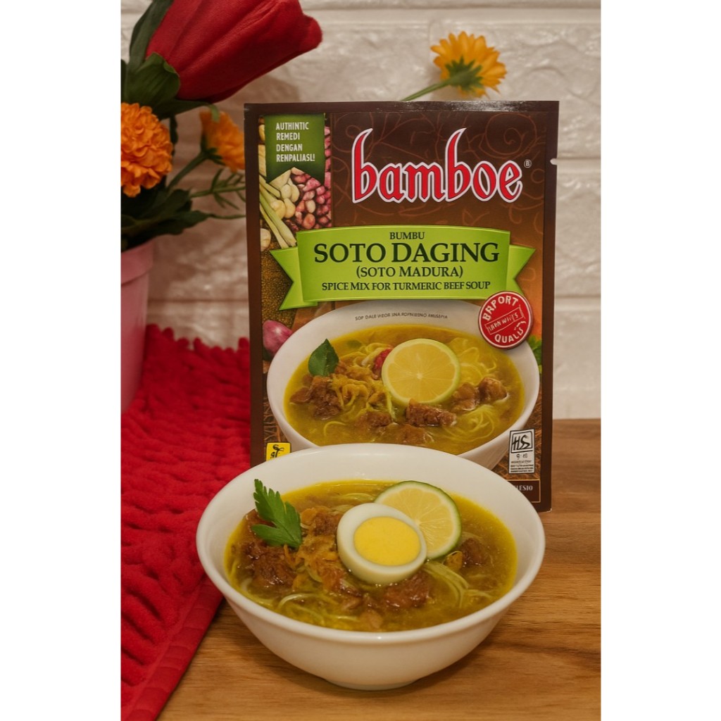 

Bamboe Bumbu Instan Varian Soto Daging