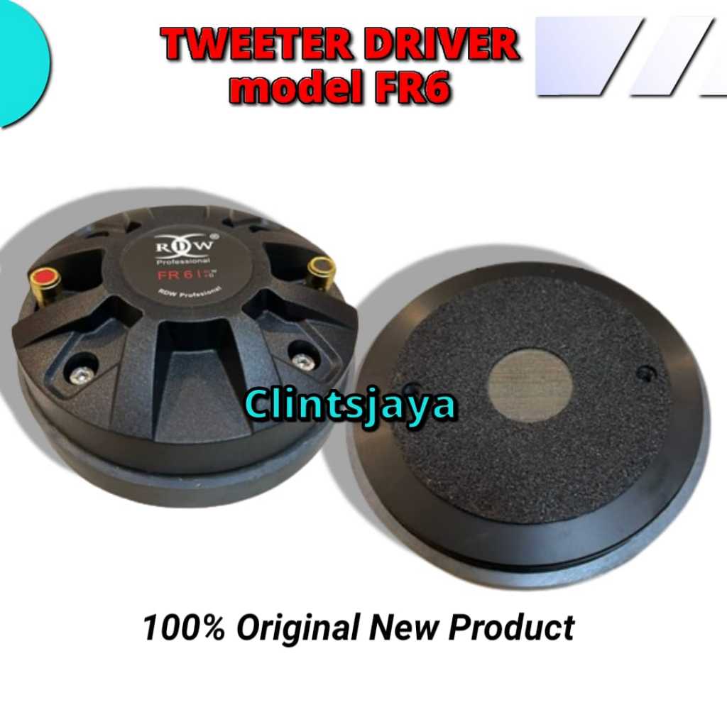 tweeter Driver Rdw fr 6 tweeter Rdw  fr6