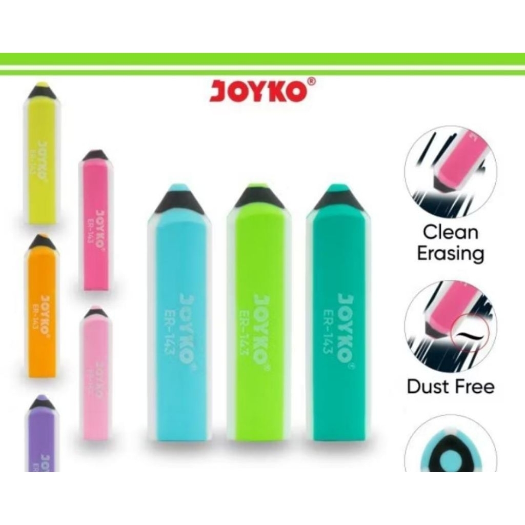 

Penghapus Eraser Joyko ER-143 pencil