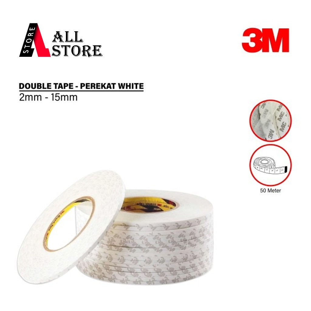 3M Double tape Putih Transparan Perekat double side tape Lem LCD Touchscreen Lem Adhesive Original