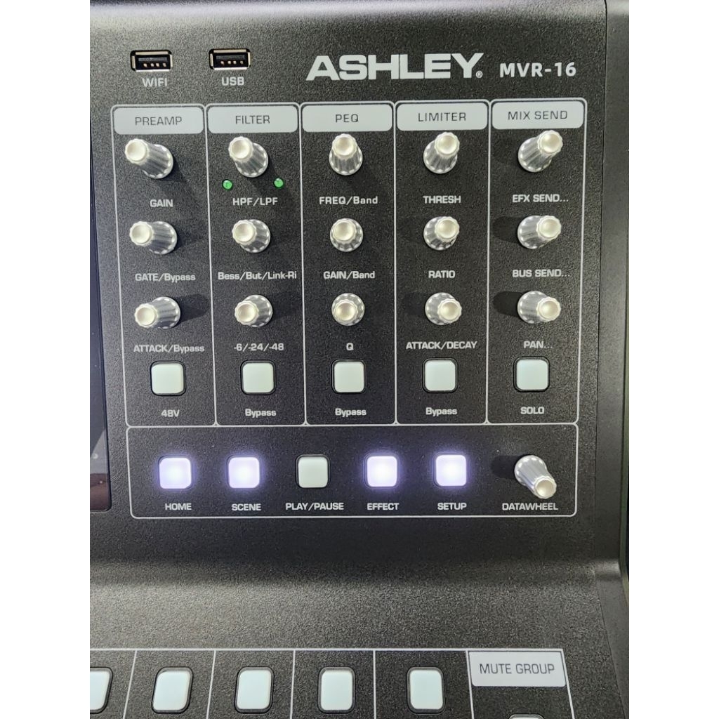 MIXER DIGITAL ASHLEY MVR16 / MVR 16 PLUS HARDCASE – ORIGINAL