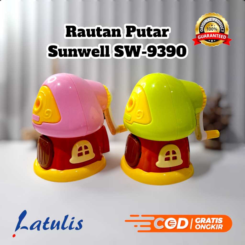 

Rautan Putar Sunwell Motif Jamur – Rautan Pensil Karakter Lucu