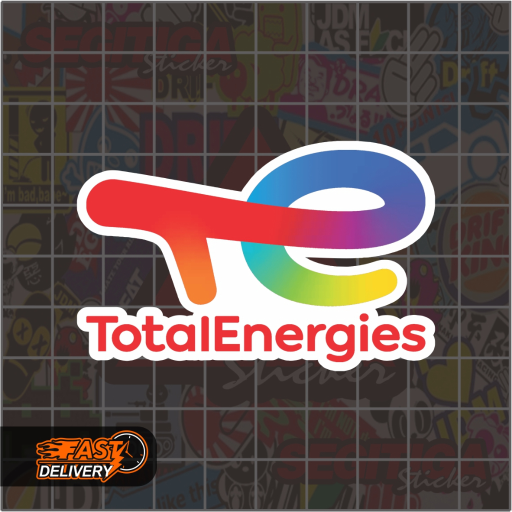 

Sticker Total Energies Ukuran 7 x 4.5 Cm