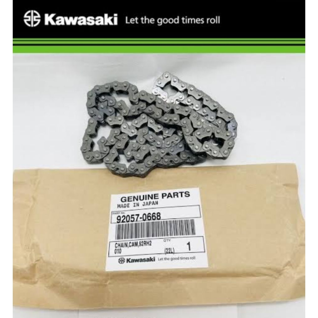 RANTAI KETENG RANTAI KAMBRAT KAWASAKI KLX 250 KLX250 DTREACKER 250 ORIGINAL KAWASAKI