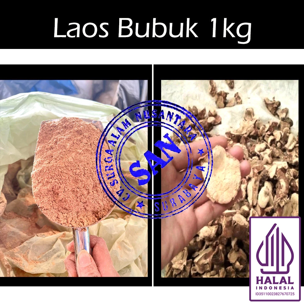 Laos Bubuk 1kg Lengkuas
