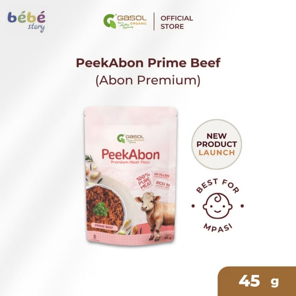 

GASOL PeekAbon Prime Beef - Abon Sapi Premium 45gr