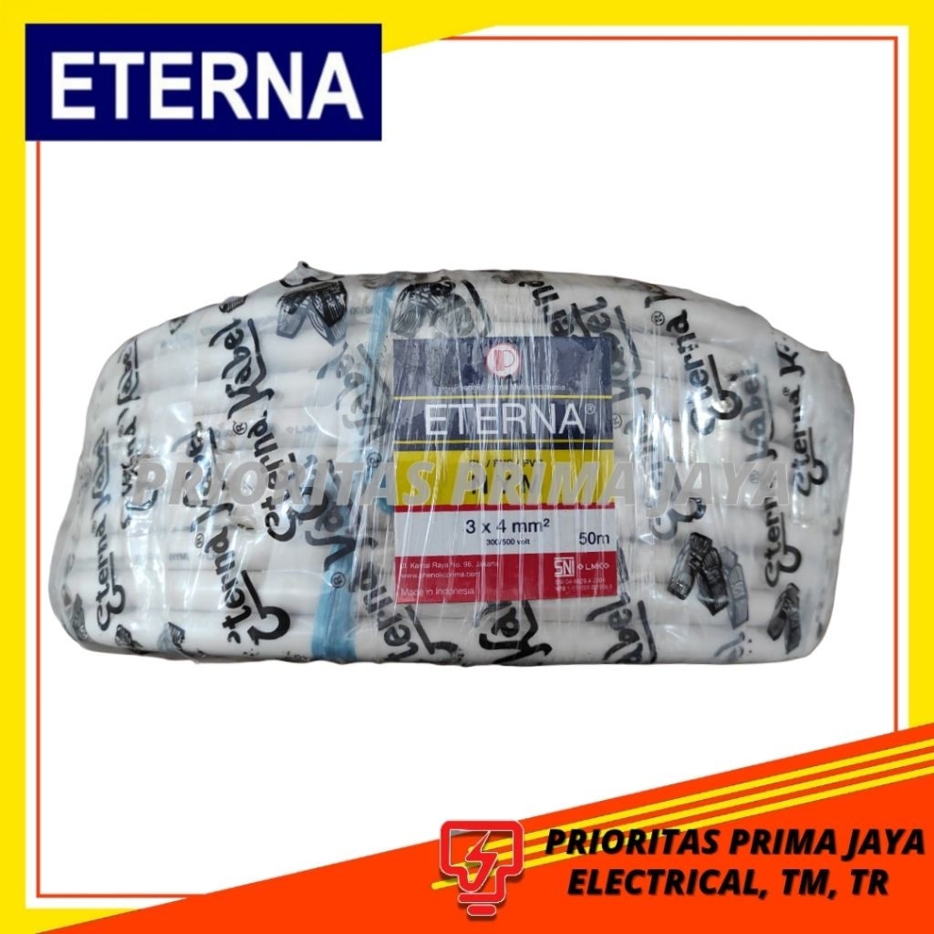 Kabel Eterna NYM 3 X 4MM @ 50M