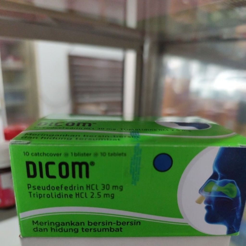 DICOM mengatasi pilek bersin bersin karena alergi dan hidung tersumbat