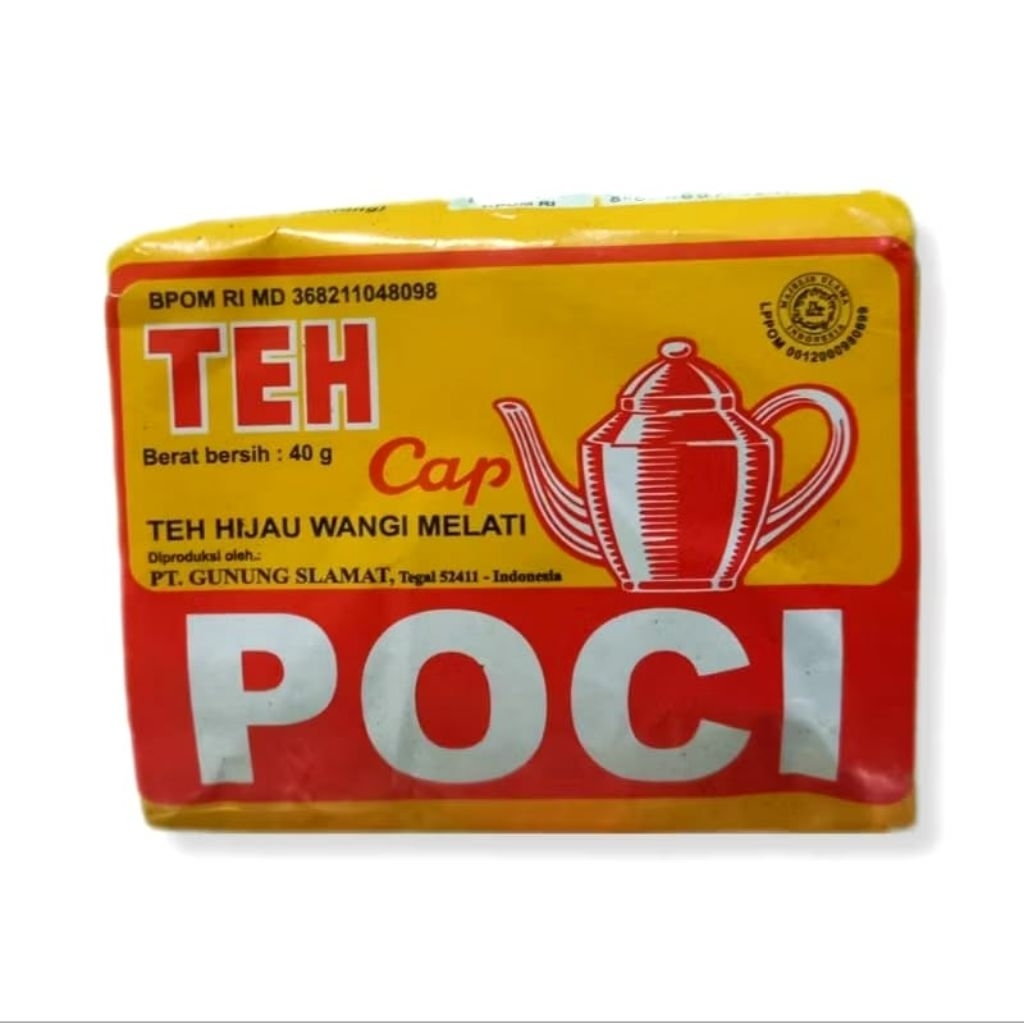

teh poci kuning 1 slop isi 10bks (40gr)