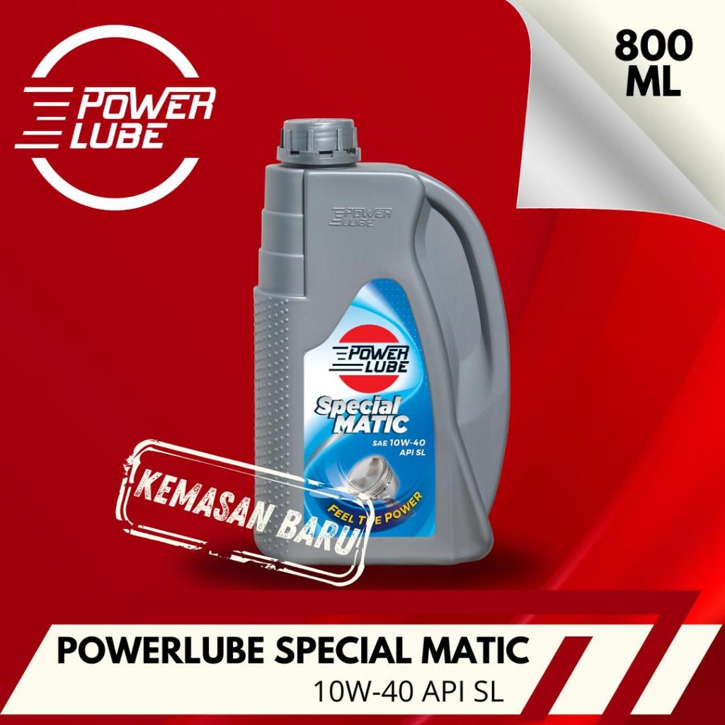 Powerlube Special Matic SAE 10W-40 API SJ untuk Kendaraan Motor Matic/Scooter
