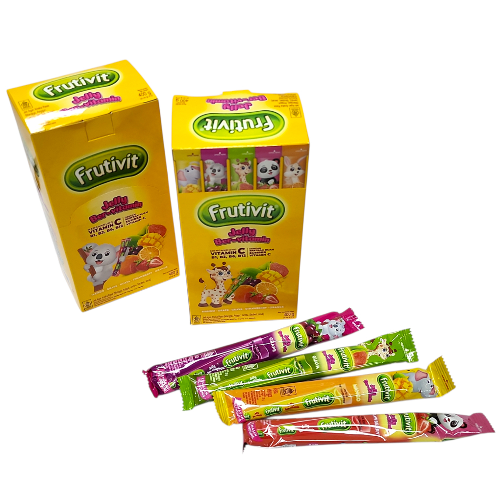 

Frutivit Jelly Agar Jelly Stick BOX - Netto 400 gr (Isi 20 pcs)