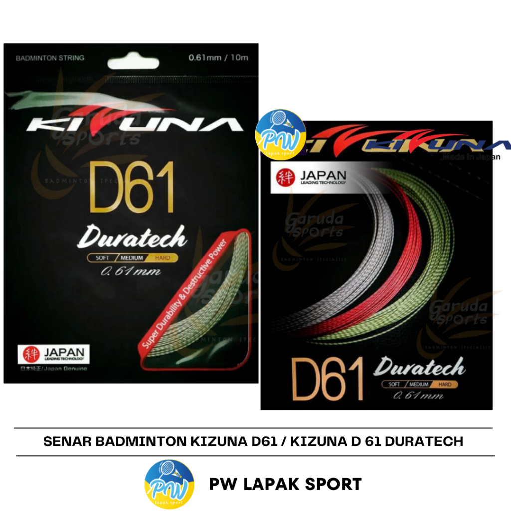SENAR BADMINTON KIZUNA D61 / KIZUNA D 61 DURATECH