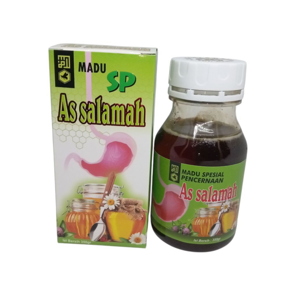 

madu assalamah sp madu maag spesial pencernaan maag gerd dan asam lambung 300 gr