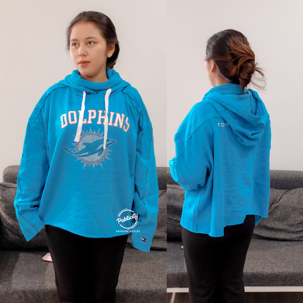 SWEATER WANITA HOODIE Tm DEPAN SABLON TIMBUL