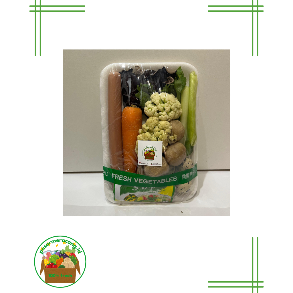

Paket Sayur Sop Sosis Baso