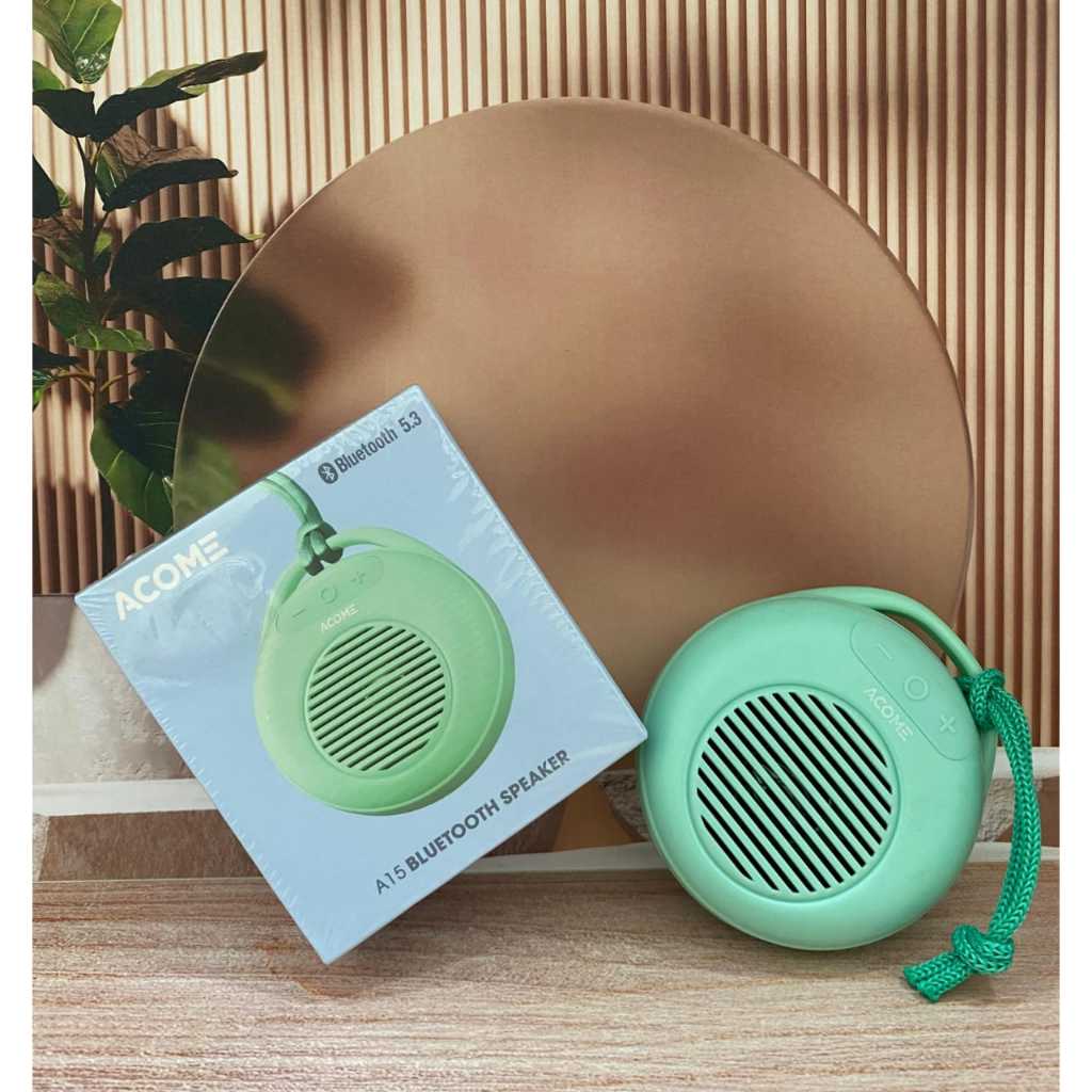 Acome A15 Speaker mini Tws Bluetooth 53 ultra bass with RGB Portable Original