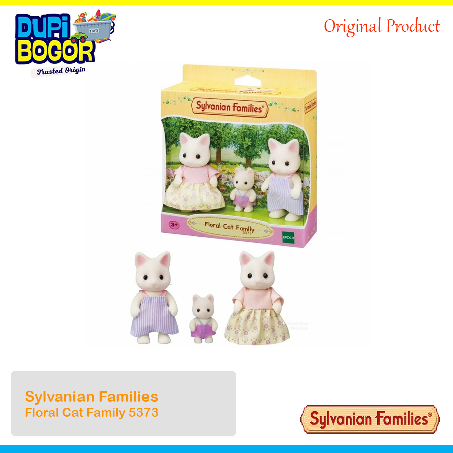 Sylvanian Families Floral Cat Family 5373