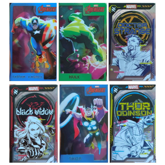 New Marvel Avengers Card Collection CPCM