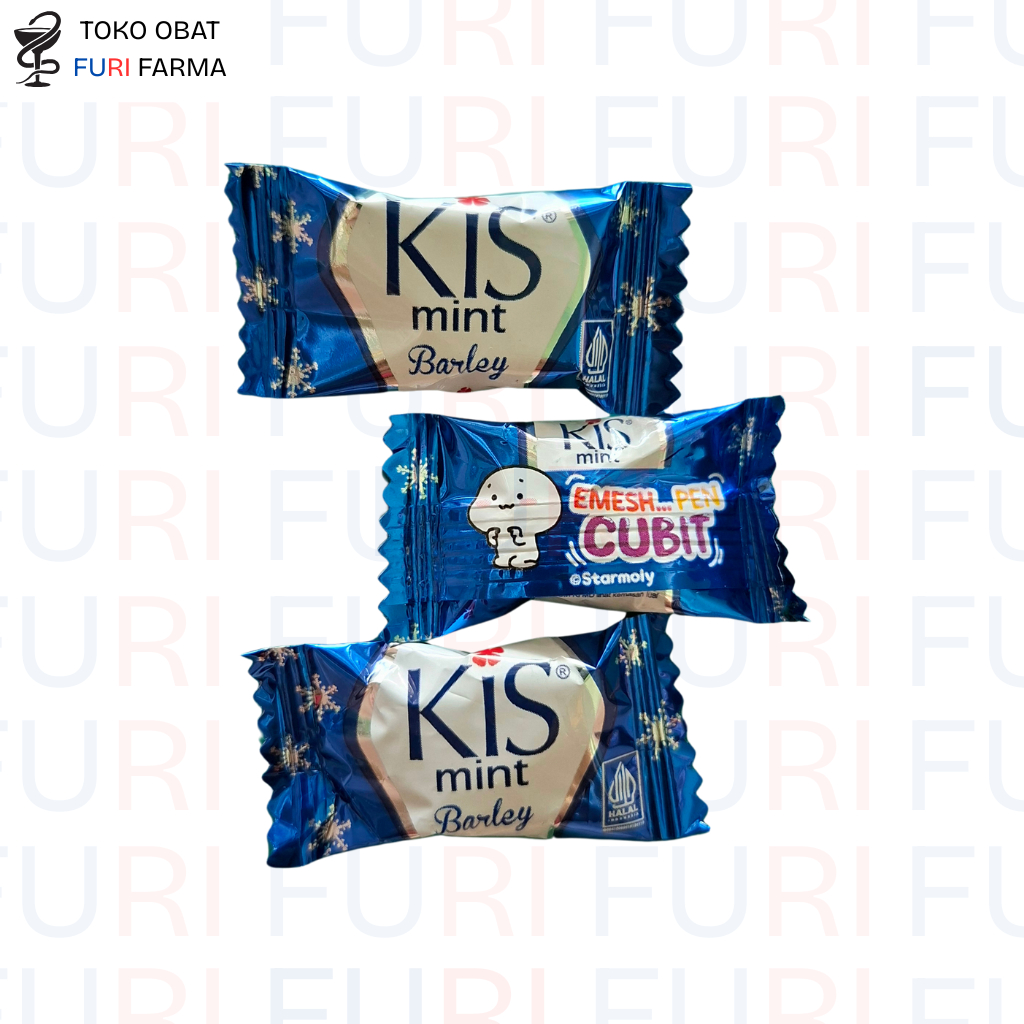 

Permen Kiss Mint Barley 1's