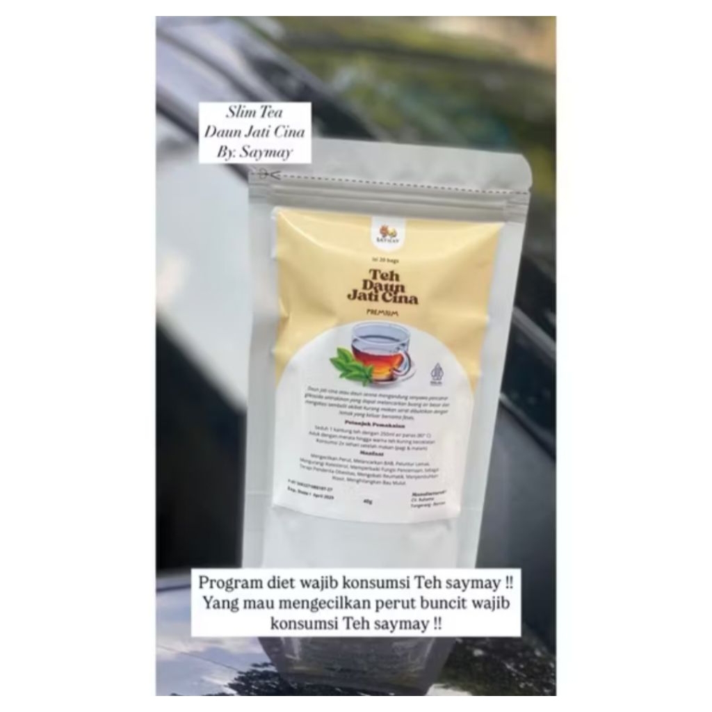 

teh daun jati cina by saymay