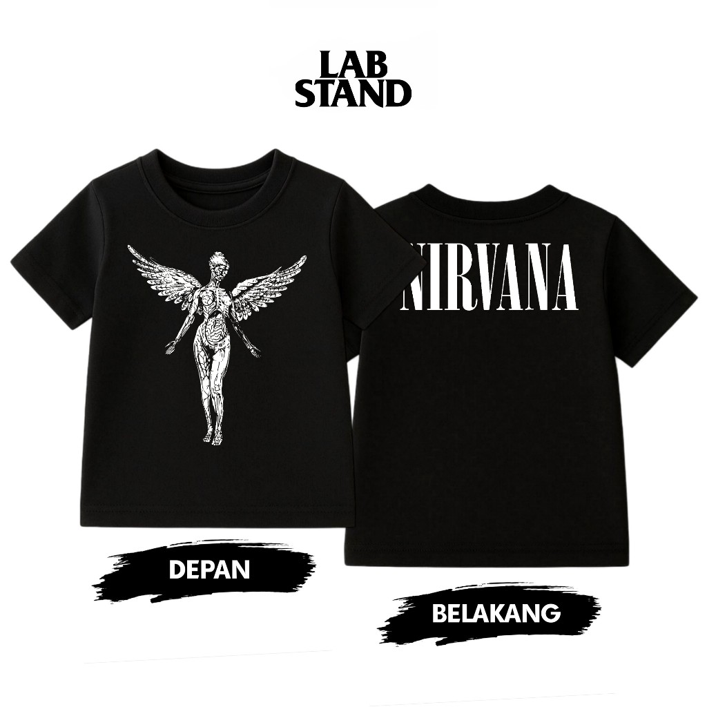 Baju band anak - Nirvana Bootleg