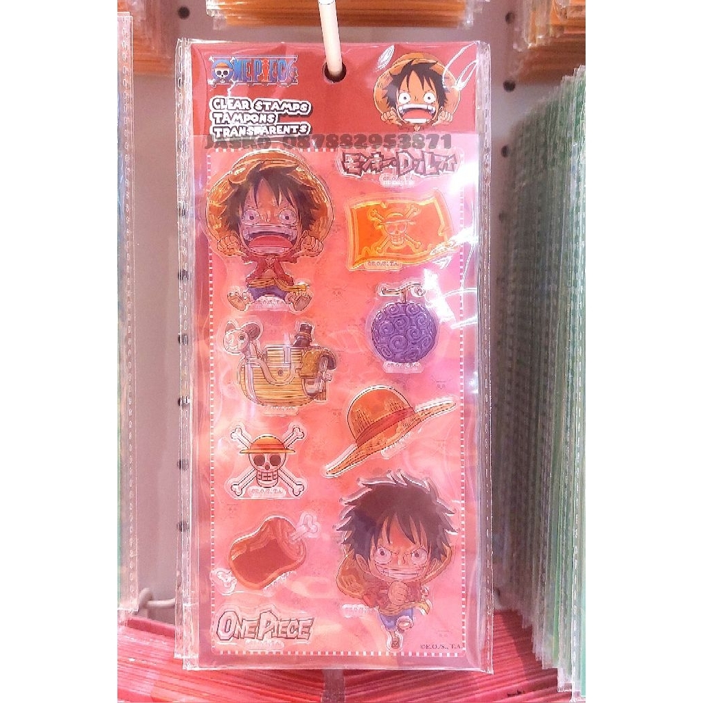 

Sticker Clear Stamps Miniso x One Piece