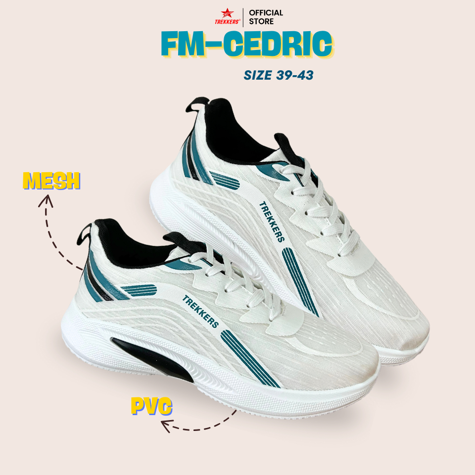 Sepatu Olahraga Running Gym Sport Premium  FM-CEDRIC TREKKERS 39-43