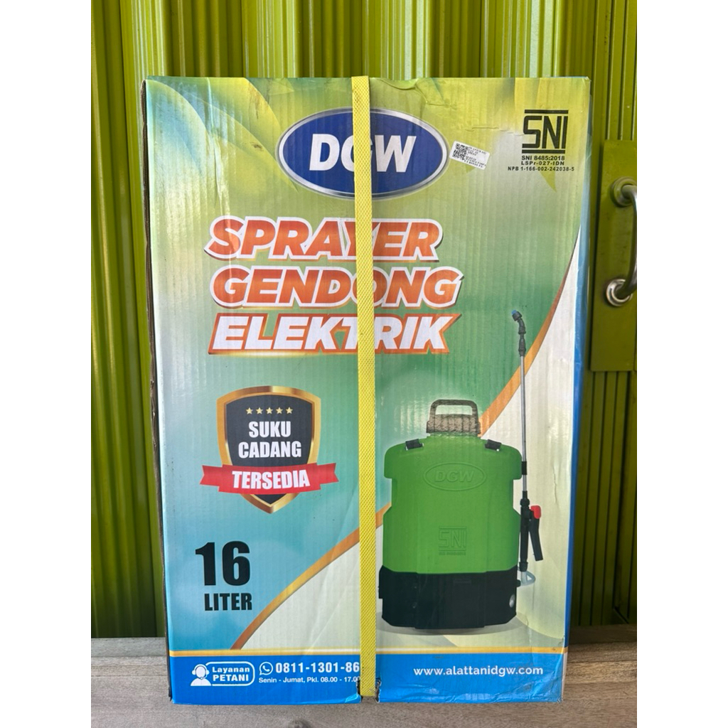 SPRAYER DGW - TANGKI ELEKTRIK DGW MODEL BARU 16 LITER - SPRAYER GENDONG DGW Tipe ECO.02