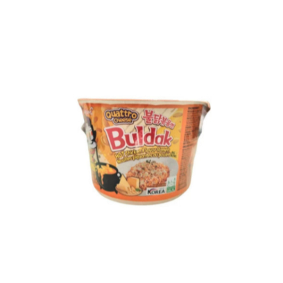 

Samyang Quattro Cheese Buldak Hot Chicken Ramen Cup Bowl Mie Instan