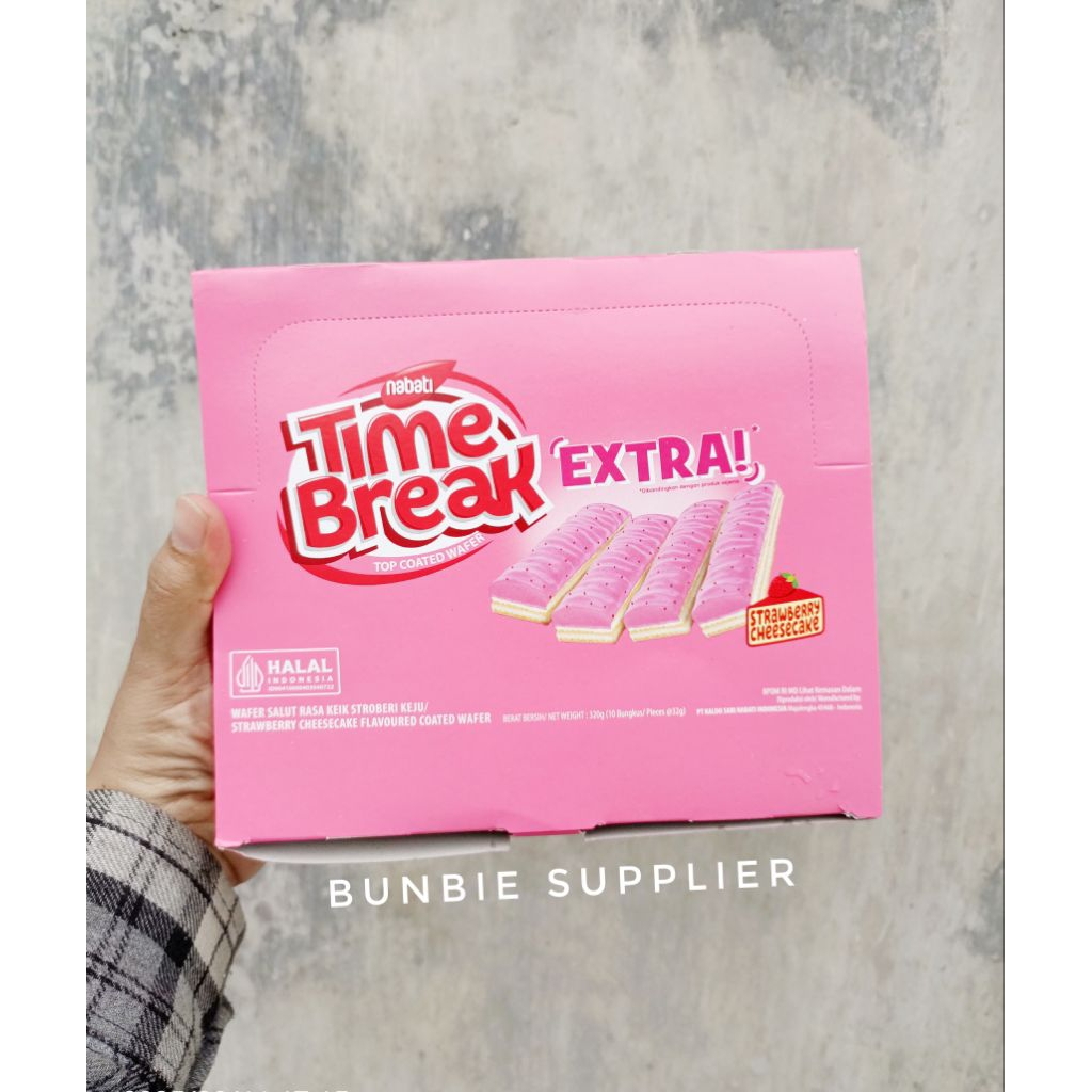 

Nabati Wafer TIME BREAK Extra Isi 10 (BOX)
