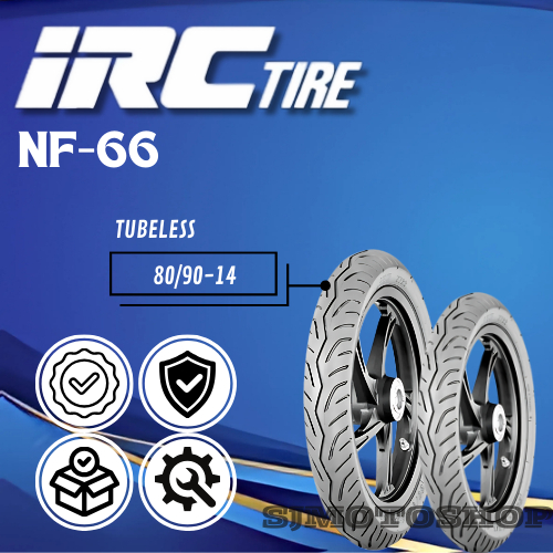 Ban IRC NF66 RING14 80/90-14 TUBELESS