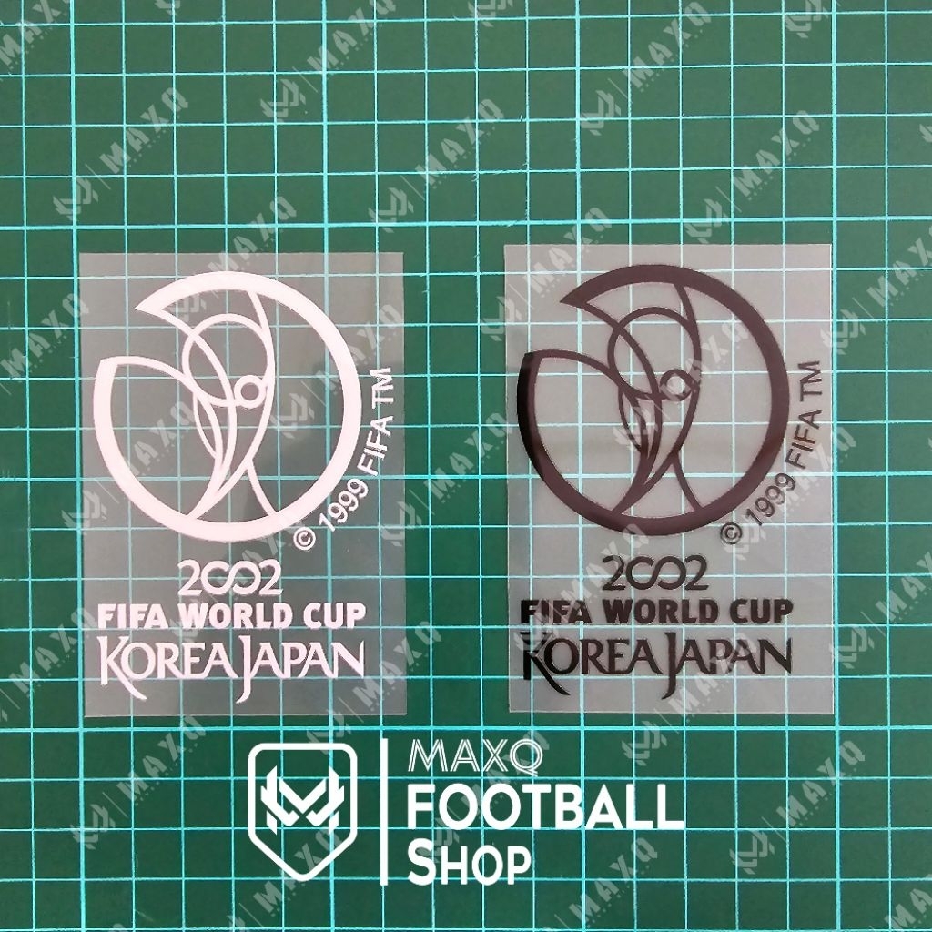 PATCH WORLD CUP 2002 KOREA JAPAN PIALA DUNIA 2002