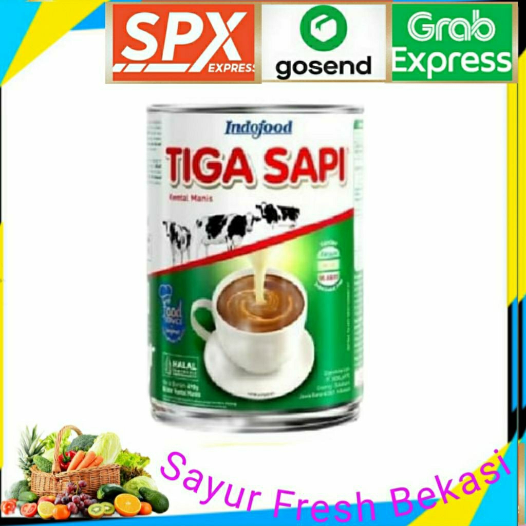 

Susu Kental Manis Tiga Sapi 490gr.