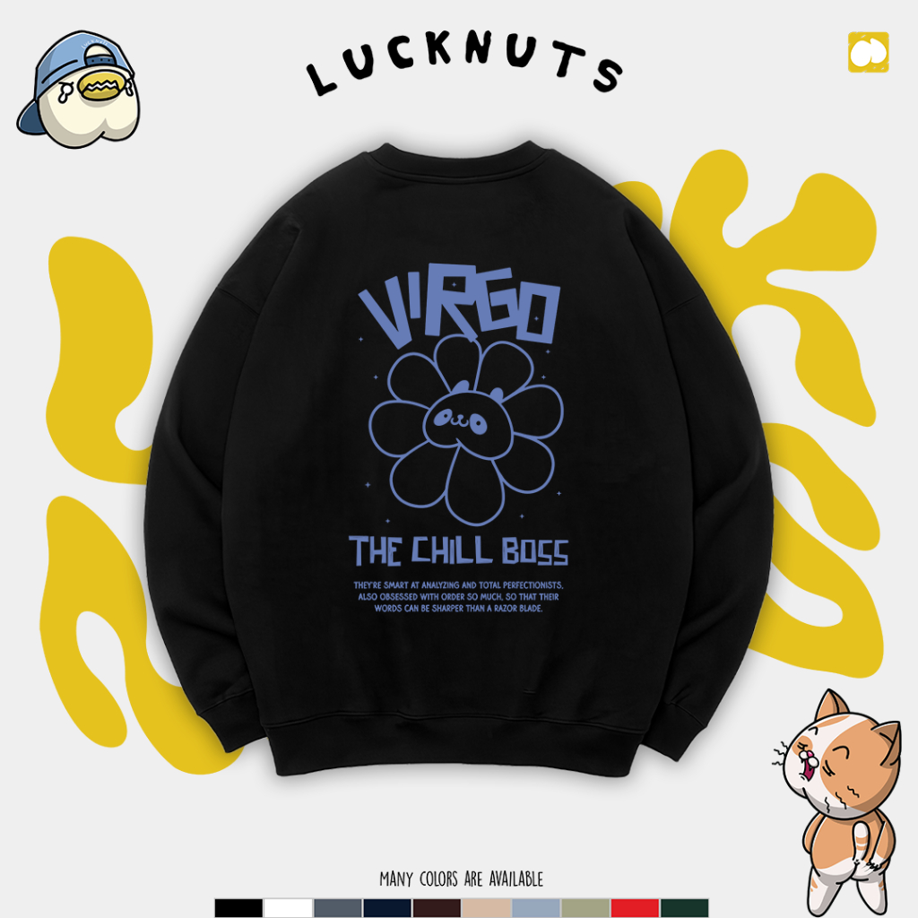 Lucknuts Crewneck VIRGO ZODIAC