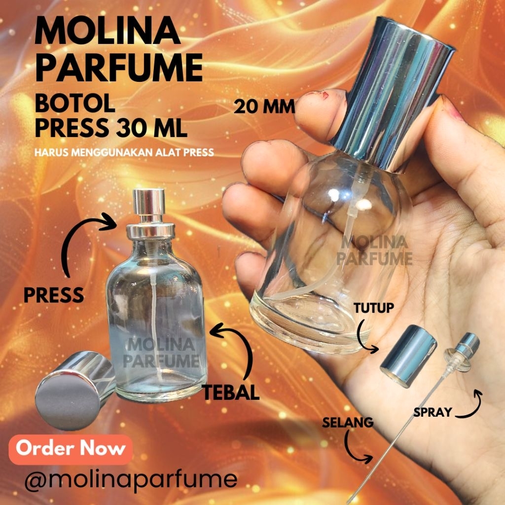 botol press bulat 30ml