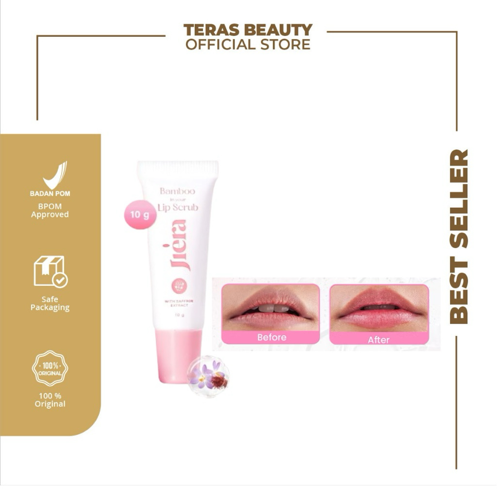 JIERA-Jiera Lip Scrub 10|Lip Scrub Jiera|Lip Scrub Bibir