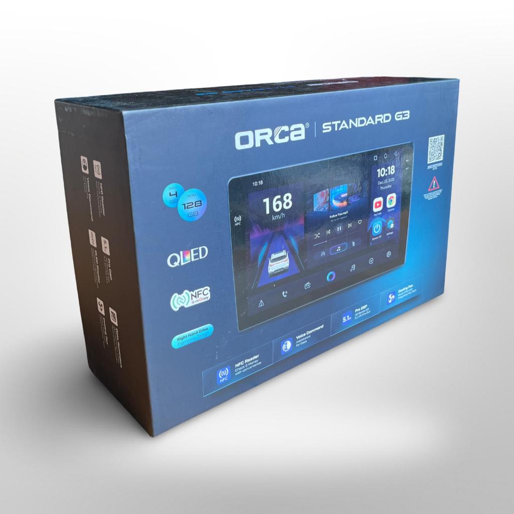 Head Unit Android Orca Standart Series G3 4/128GB 9 Inch dan 10 Inch