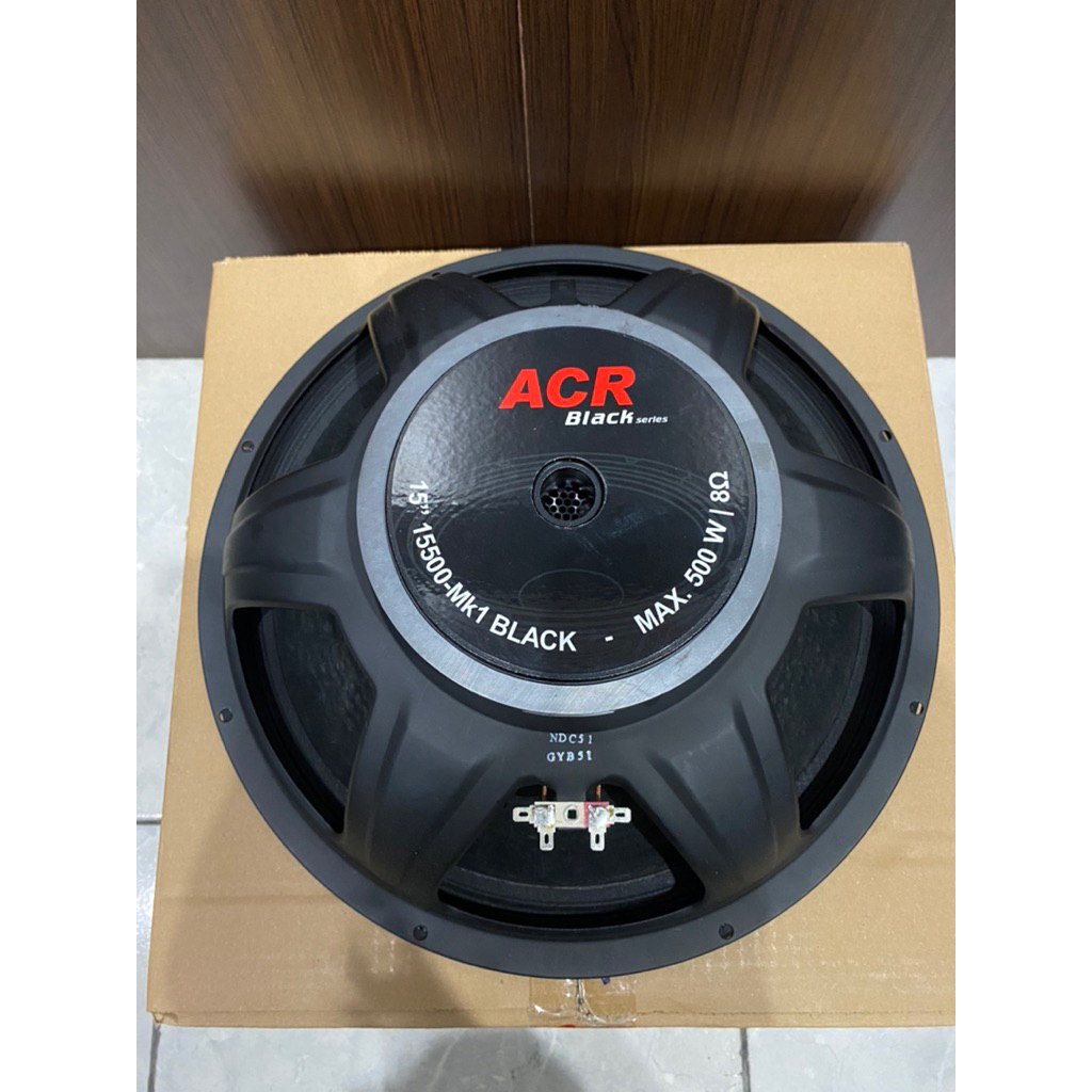 Speaker ACR 15inch 15500 MK1 Black 15in 15” 500watt original