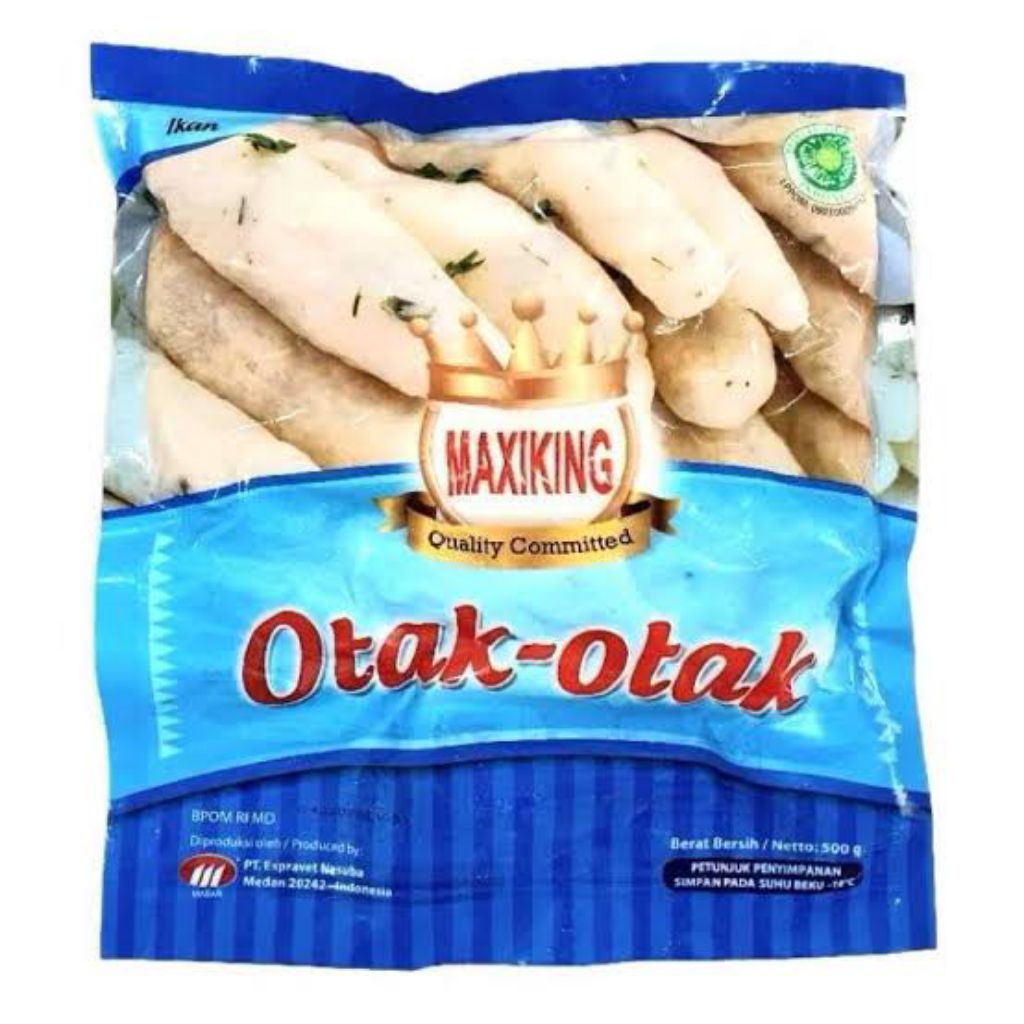 

Maxiking Otak otak ikan 500 gr (frozen food)