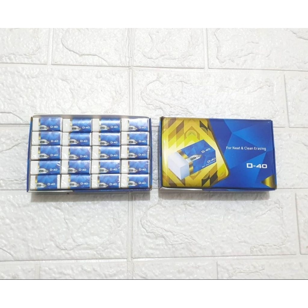 

1 Pack Penghapus Davis Putih D-40