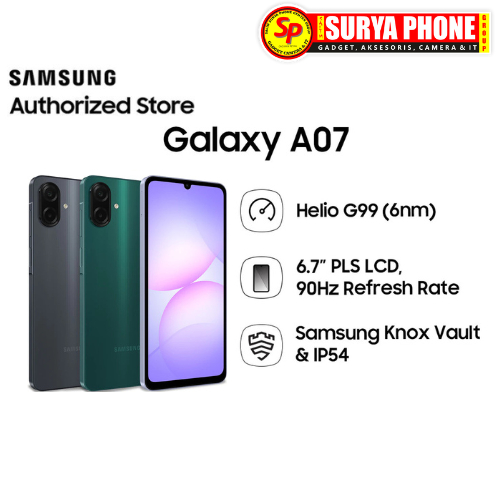 SAMSUNG GALAXY A07 RAM 6GB l 128GB