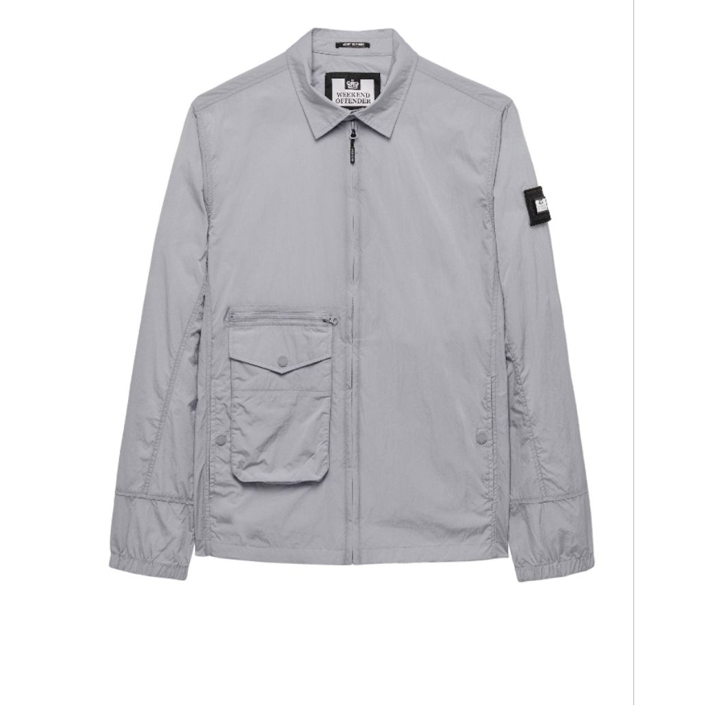 Weekend Offender Vinnie Overshirt Jacket Grey Original