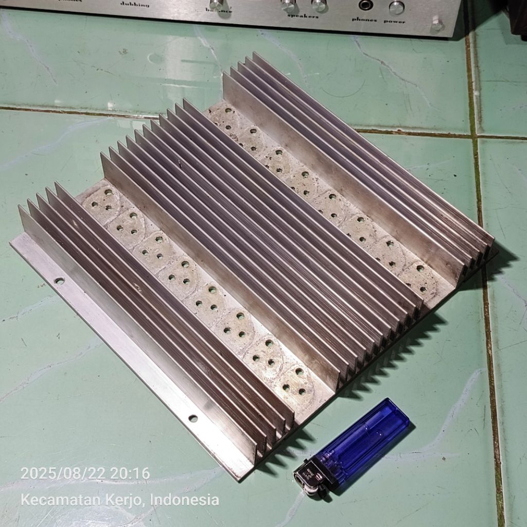 heatsink pendingin jengkolan original bekas power PEAVEY