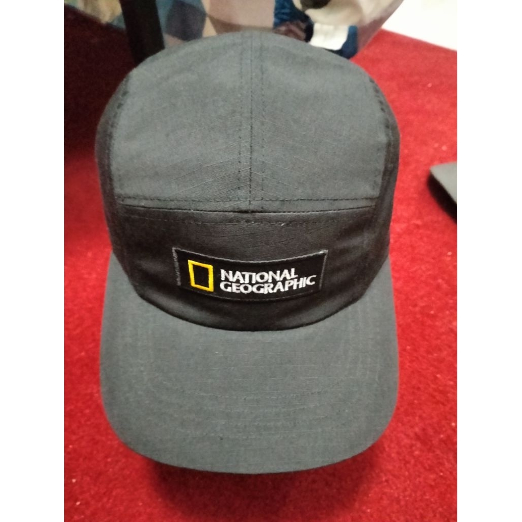 Topi Baseball Cap National Geographic Original Black/Grey