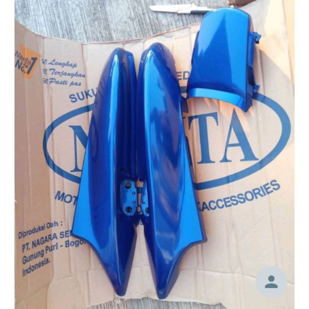 Body Samping Honda Megapro Lama Megapro Hiu Warna Biru